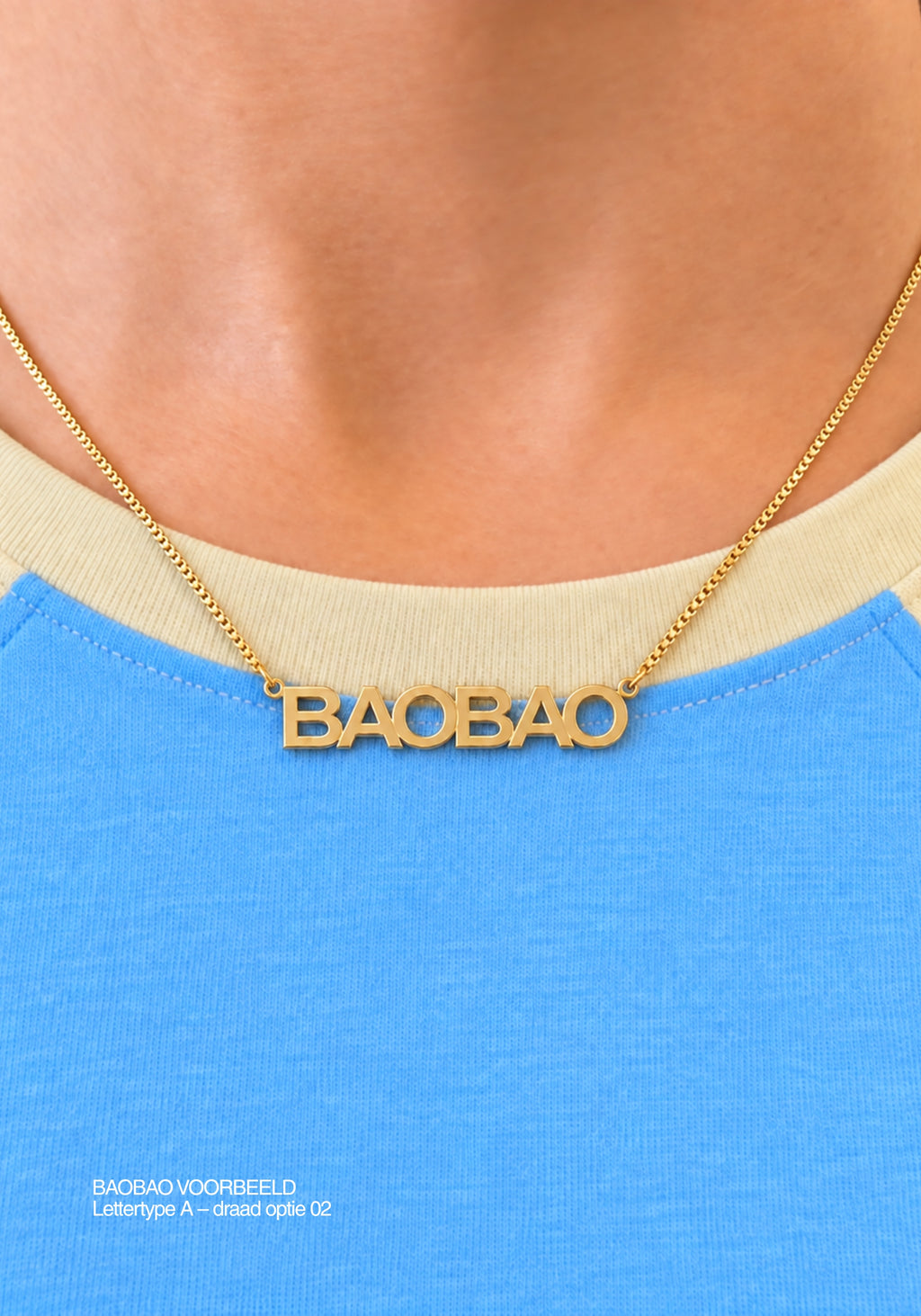 Naamketting - Lettertype A