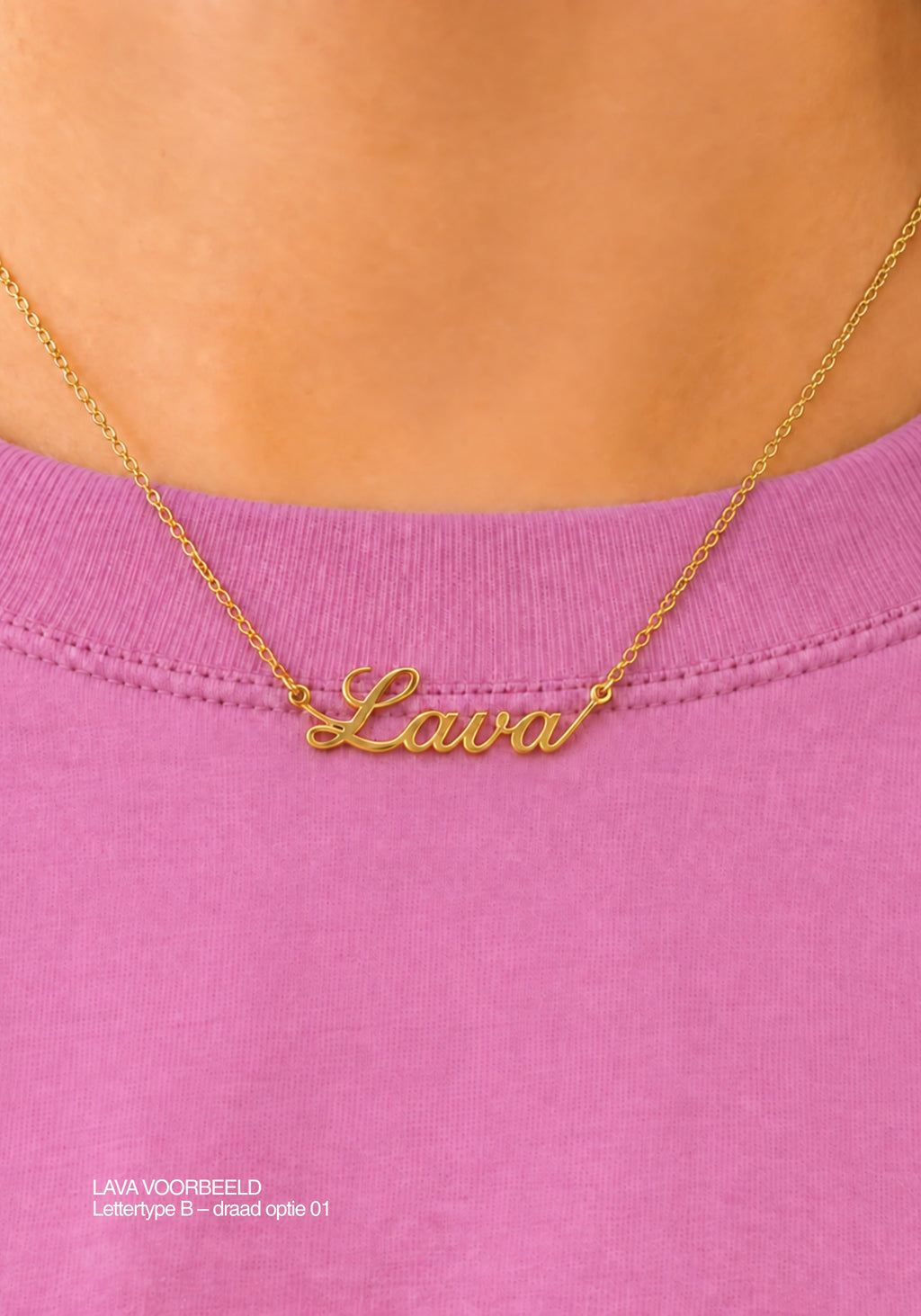 Naamketting - Lettertype B