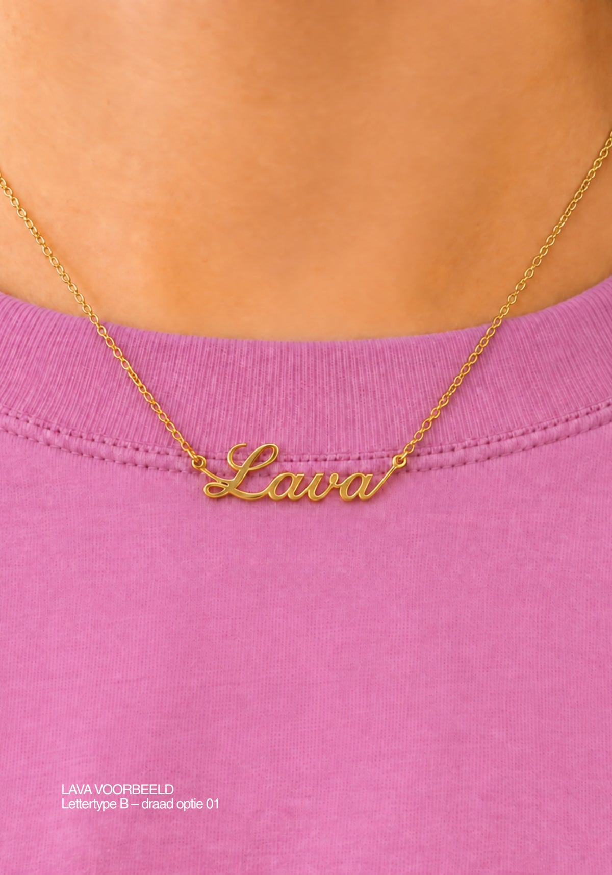 Naamketting - Lettertype B